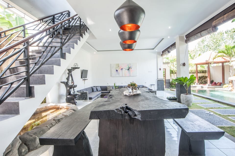 4 Bedroom villa with rice paddy views