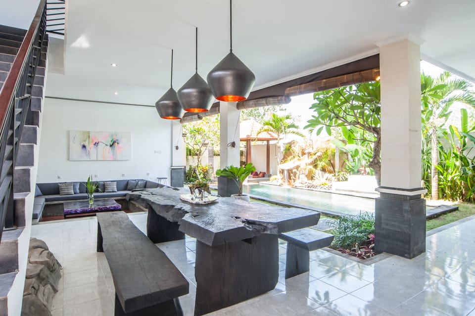 4 Bedroom villa with rice paddy views