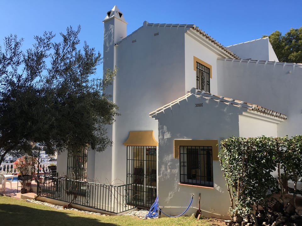 Side of house and garden