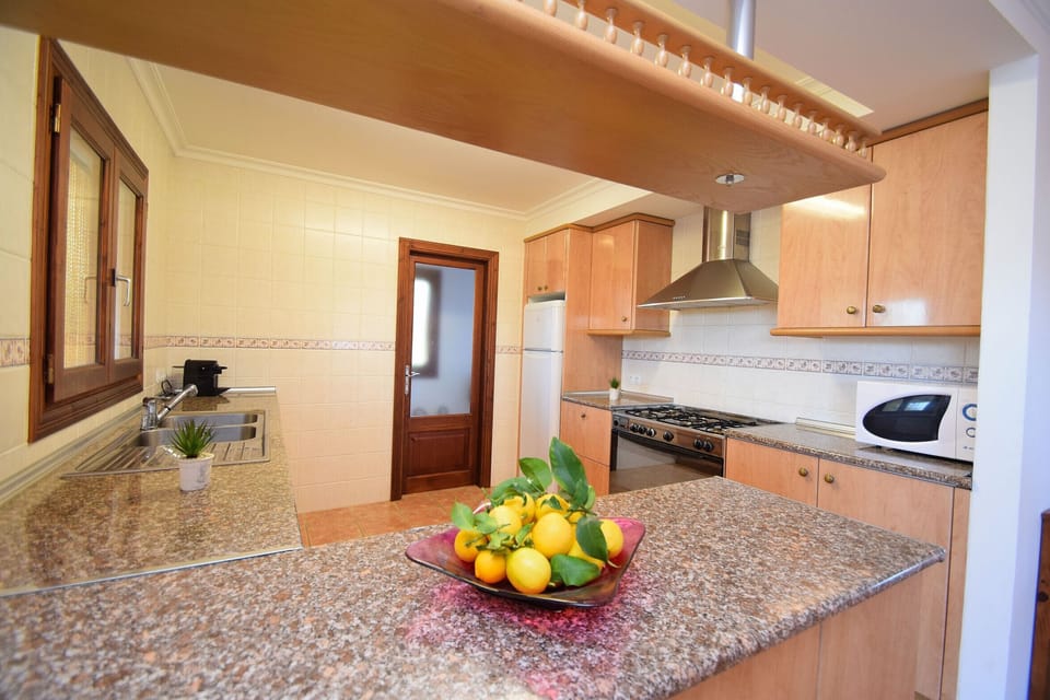 Kitchen of the villa in Sineu