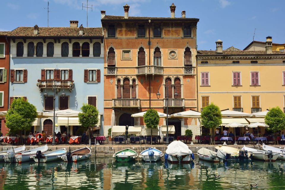 The inner port of Desenzano del Garda