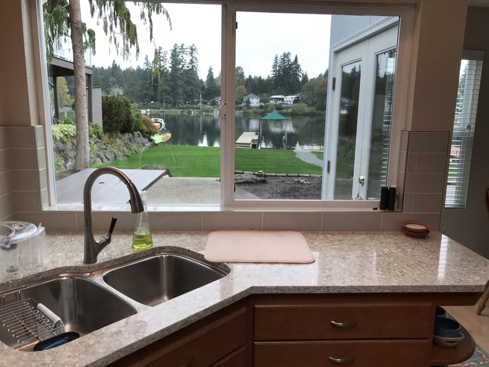 Kitchen - View of the Lake