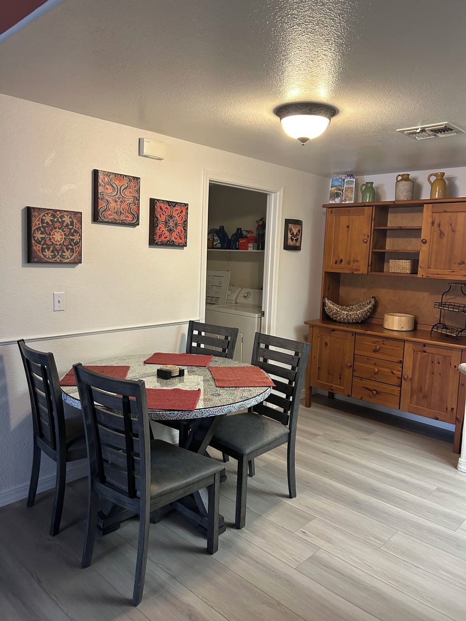 Dining area