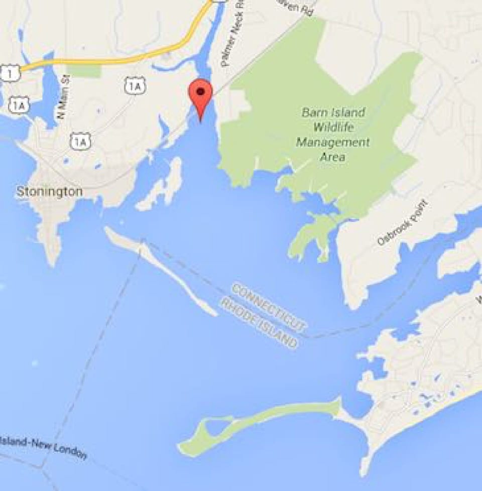 Nestled between Mystic, CT and Watch Hill, RI