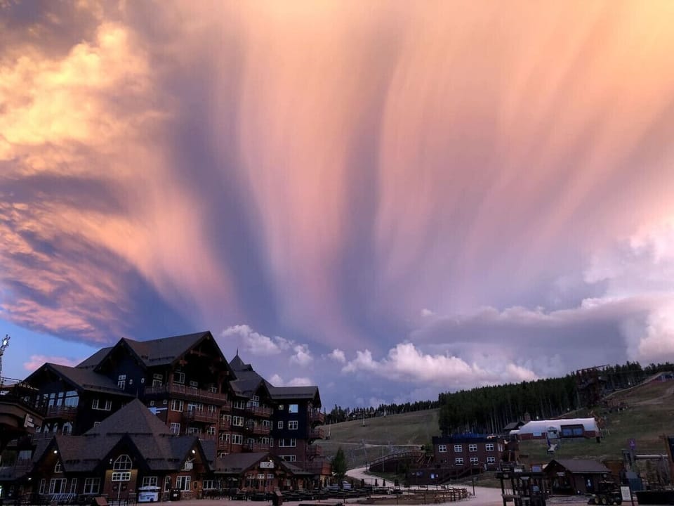 Stunning skies at the resort