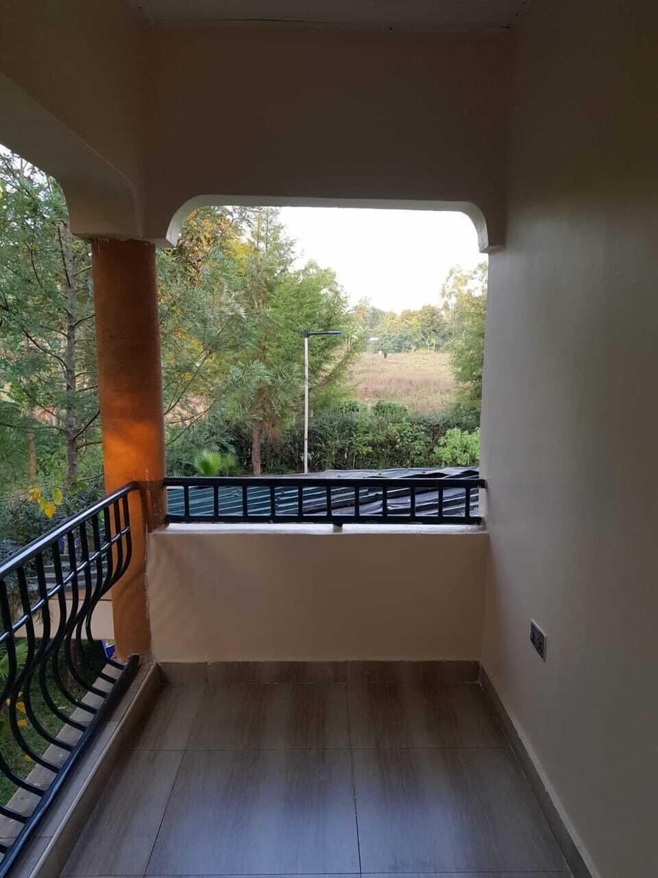 Upper bedroom balcony view