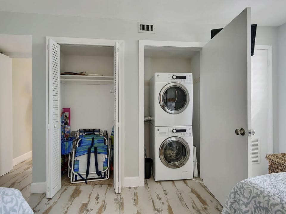 Washer and dryer