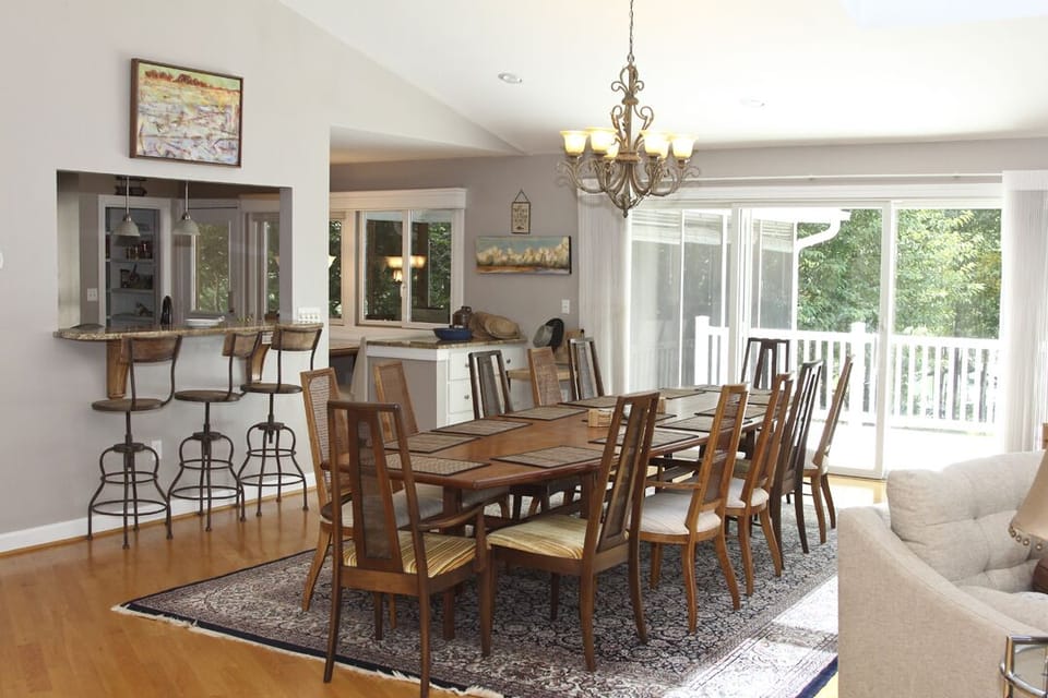 Dining in the Great room