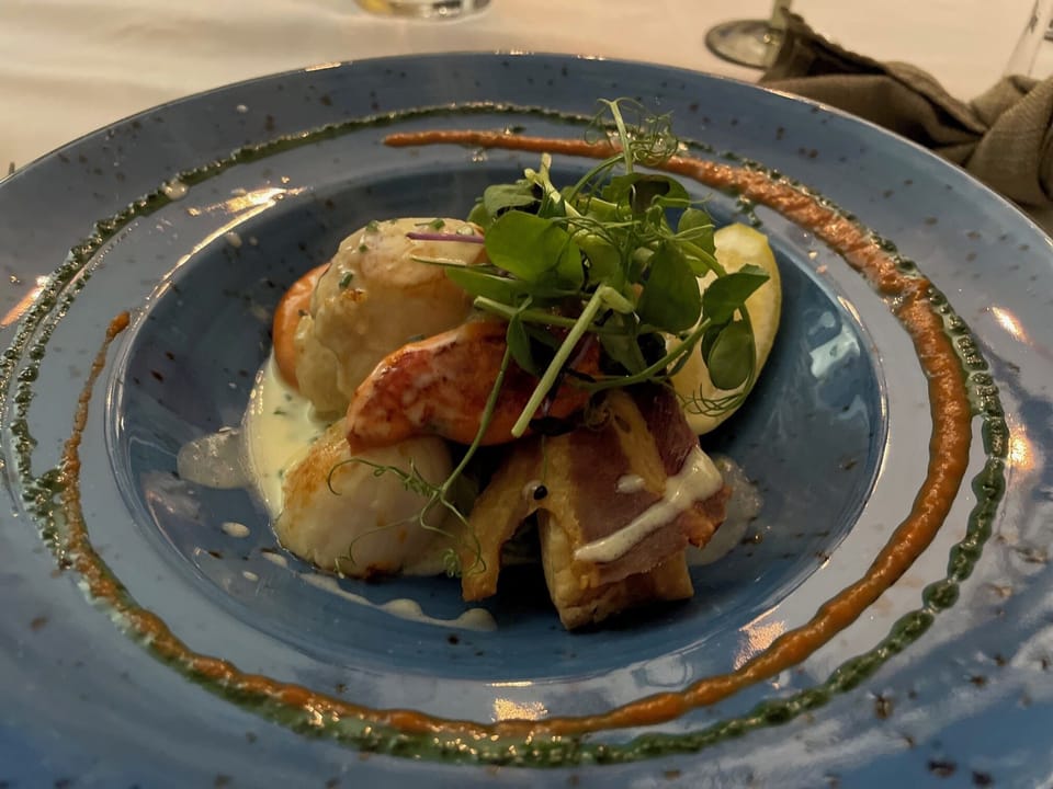 We recommend a local chef who can come & cook for you..but you need to be quick!