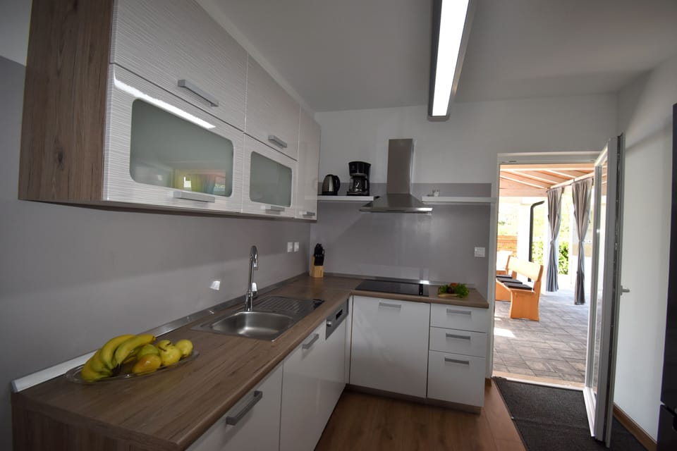 Kitchen by the pool