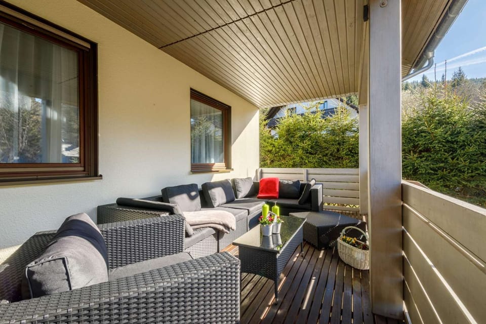Luxus Ferienhaus Feldberg balcony