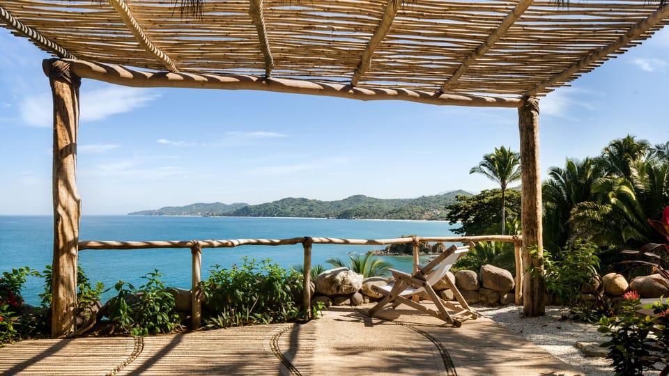 Each of 9 bedrooms has an incredible wide ocean view & terrace.