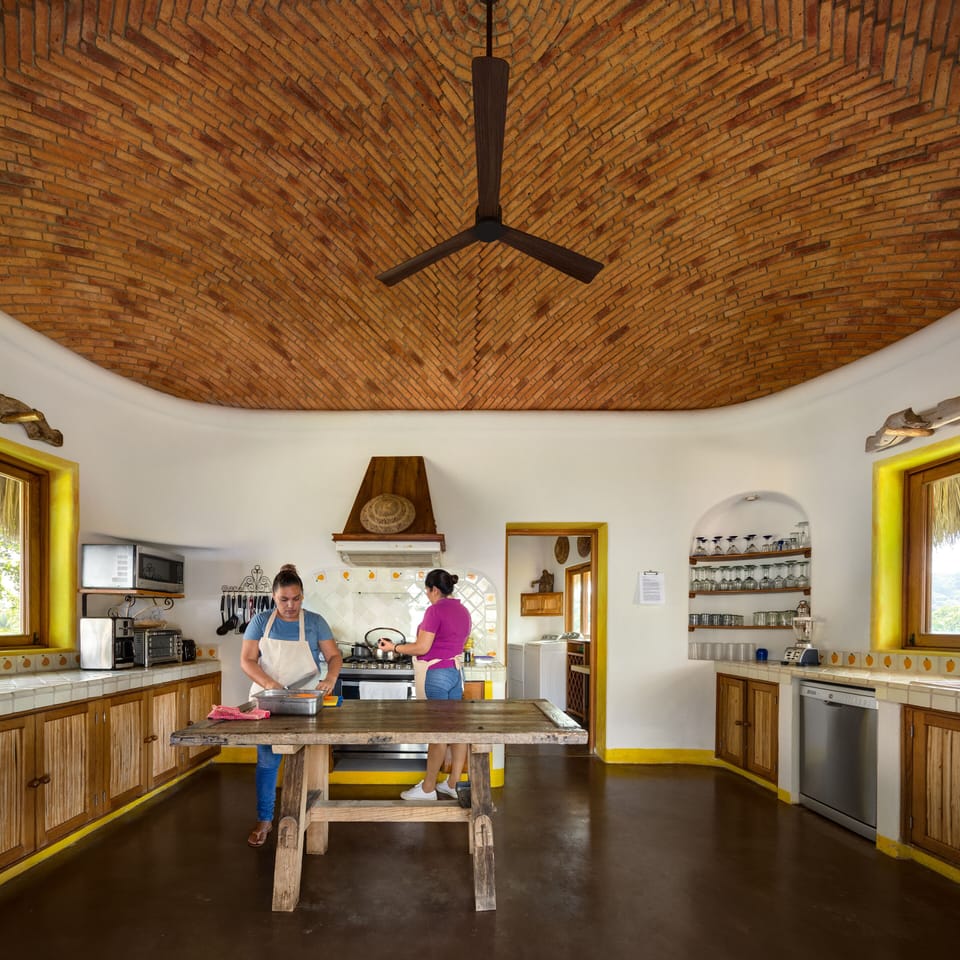 Kitchen. Cooks and chefs arranged upon request.