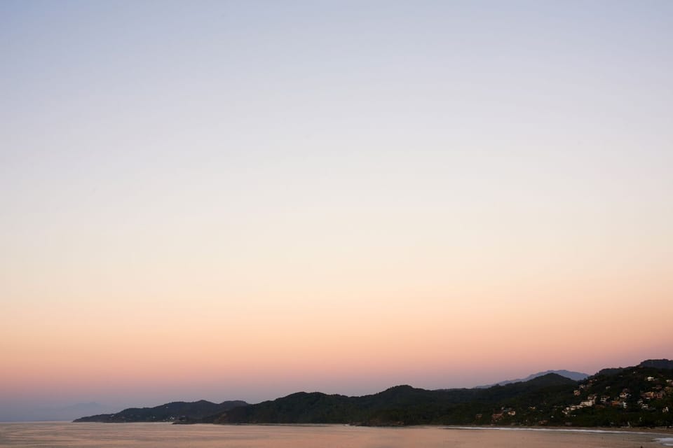 Mornings are serene & beautiful.
View from the pool and knolltop.