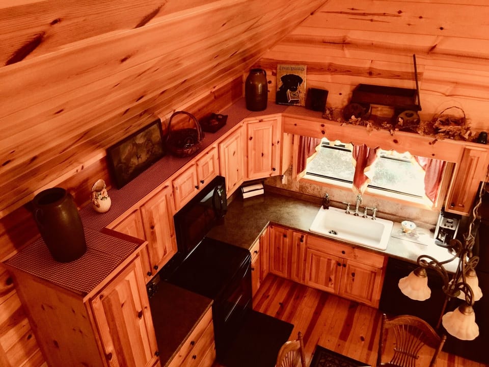 view from the loft