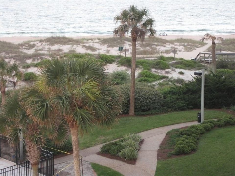An easy walk to the boardwalk and the beautiful beach.