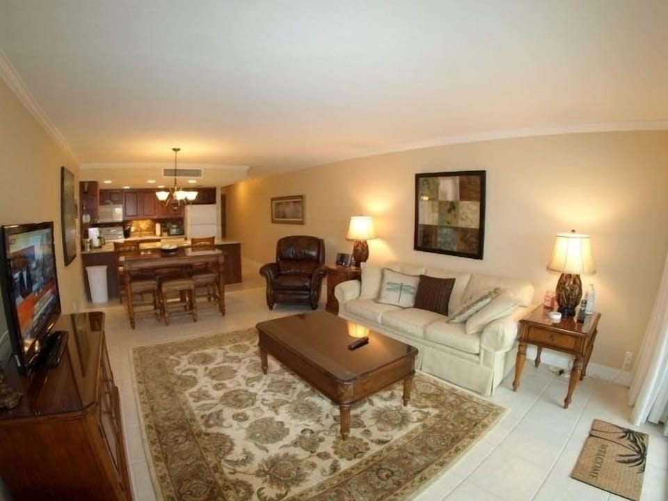 living room and dining room