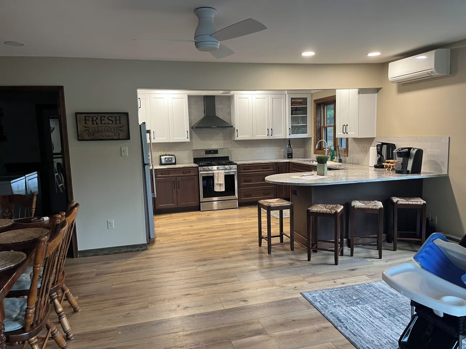 Newly renovated kitchen in March , 2024