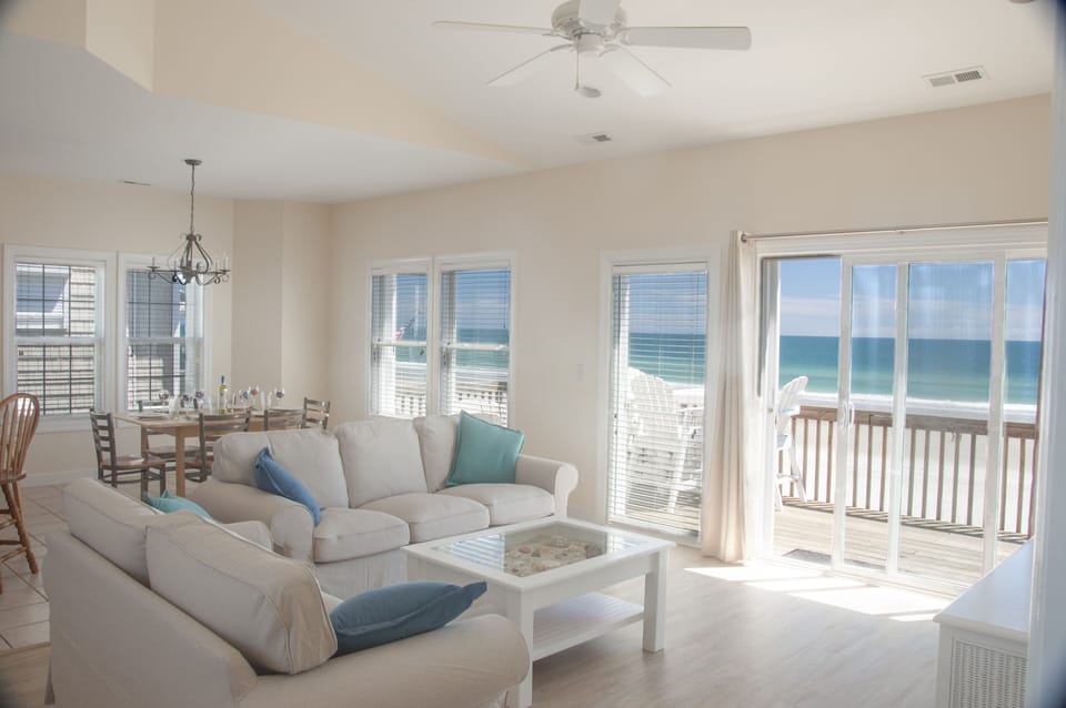 Amazing Views from the Living Room, Kitchen and Dining Area. 
