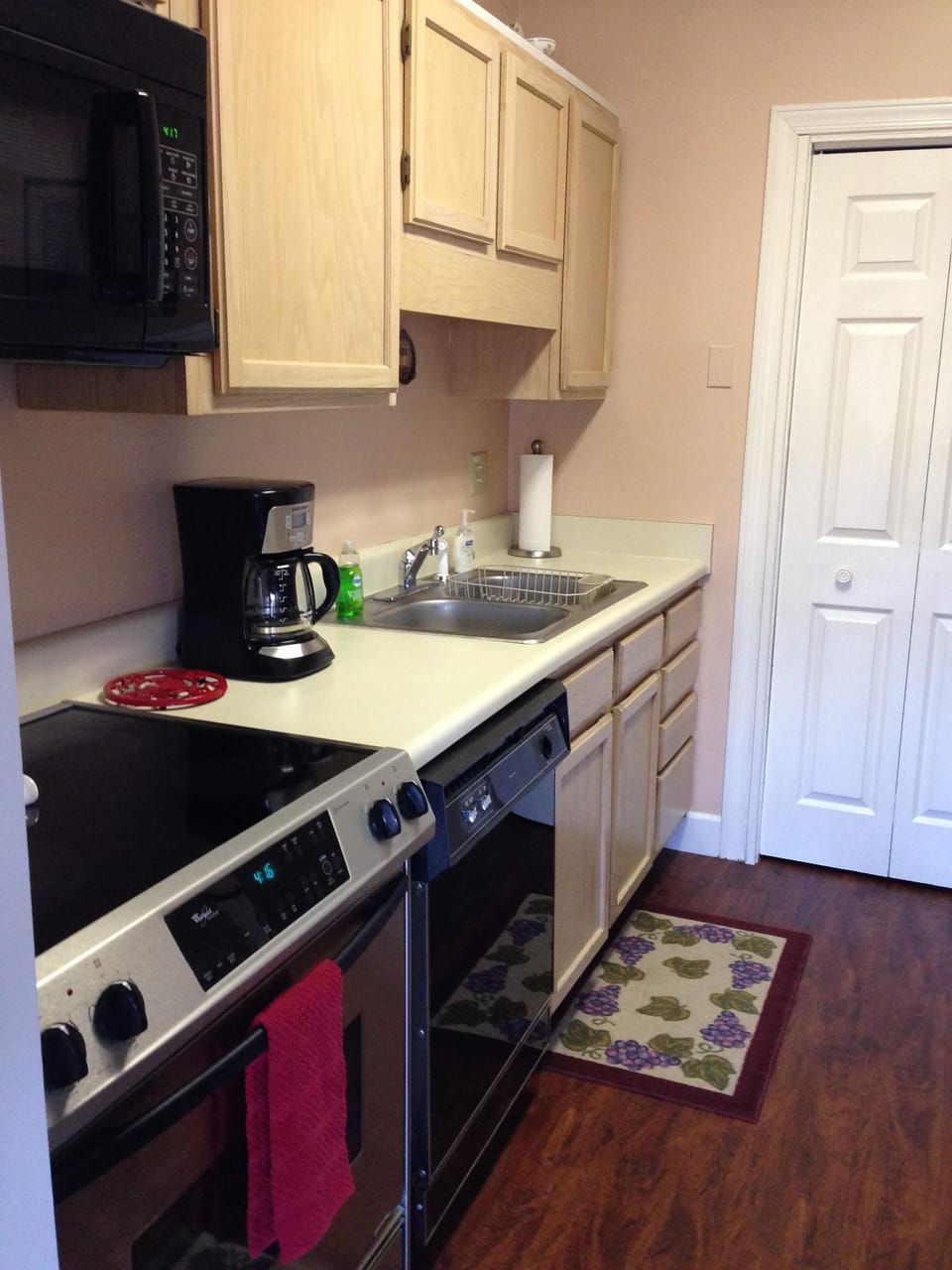 View of Kitchen from Sunroom