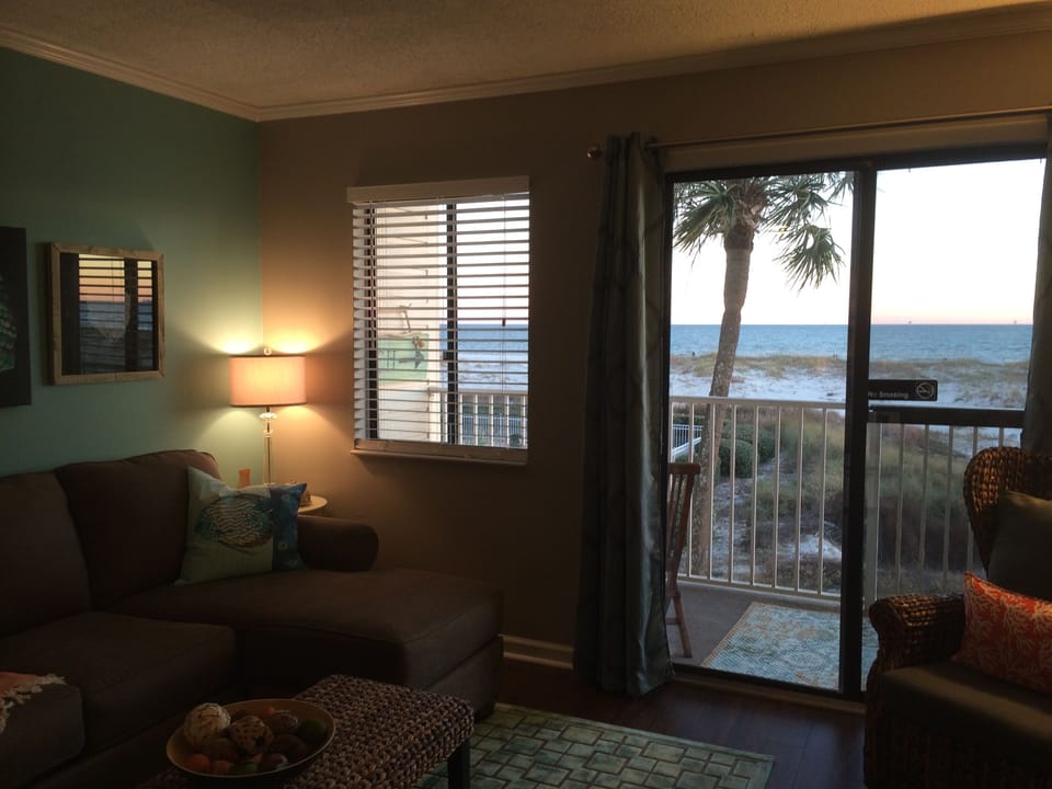 An old picture before we remodeled. We love the view!