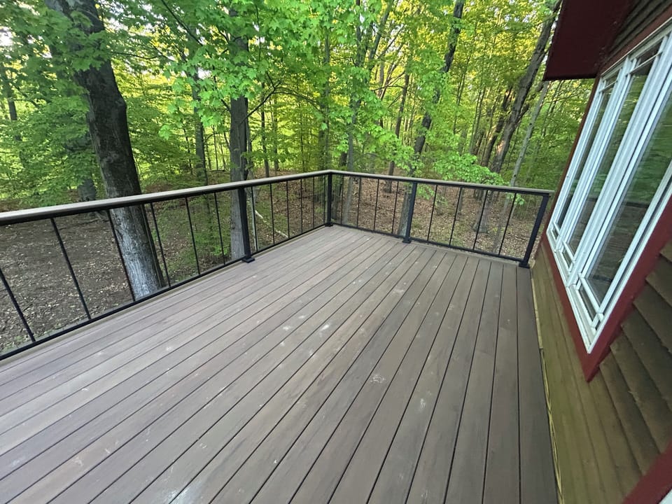 Deck off primary bedroom updated May 2025