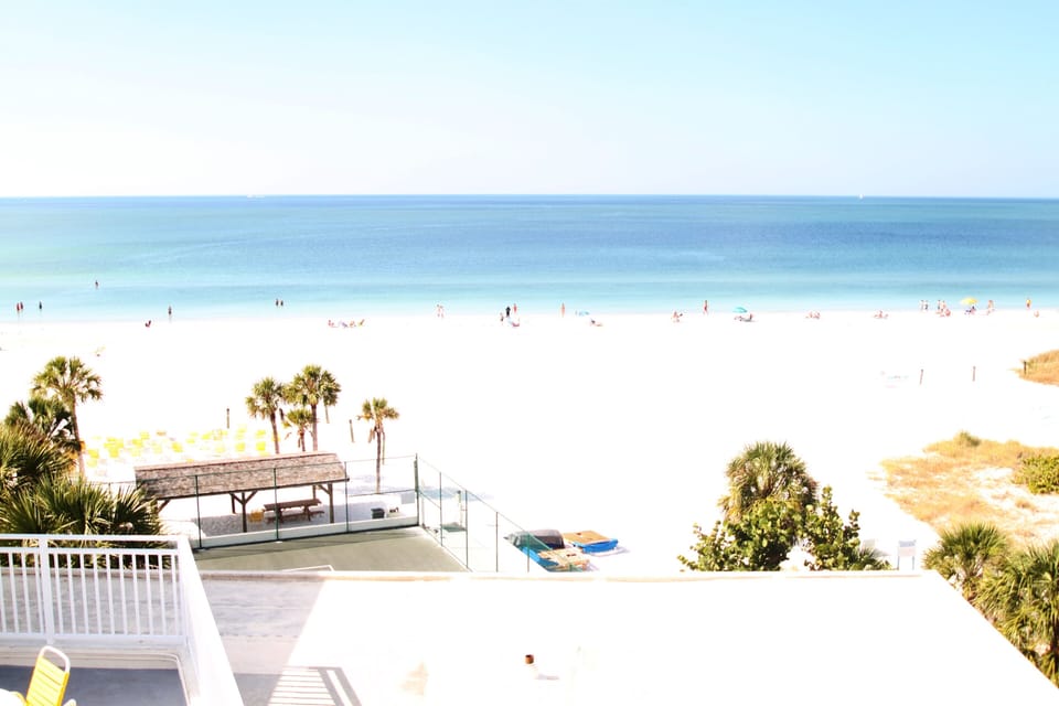 Blue Water, White Sand, view from 5th floor deck