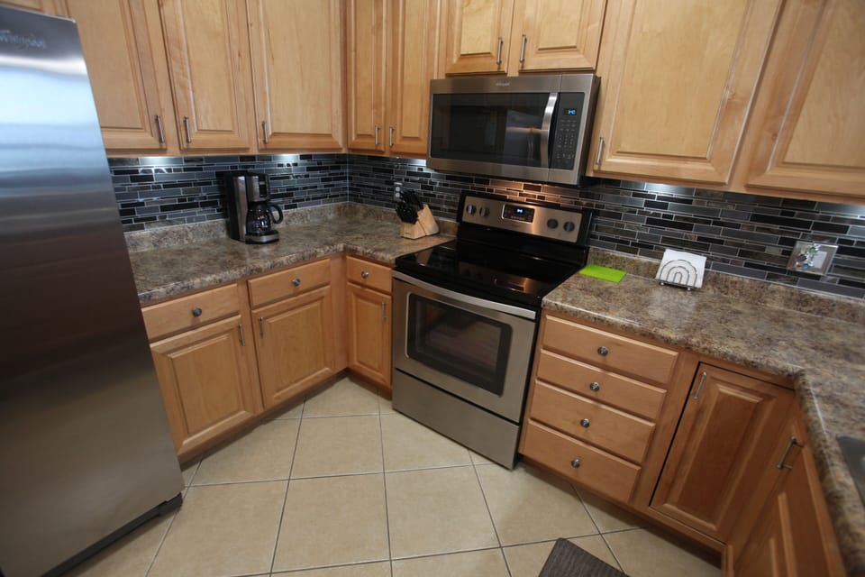Spacious kitchen