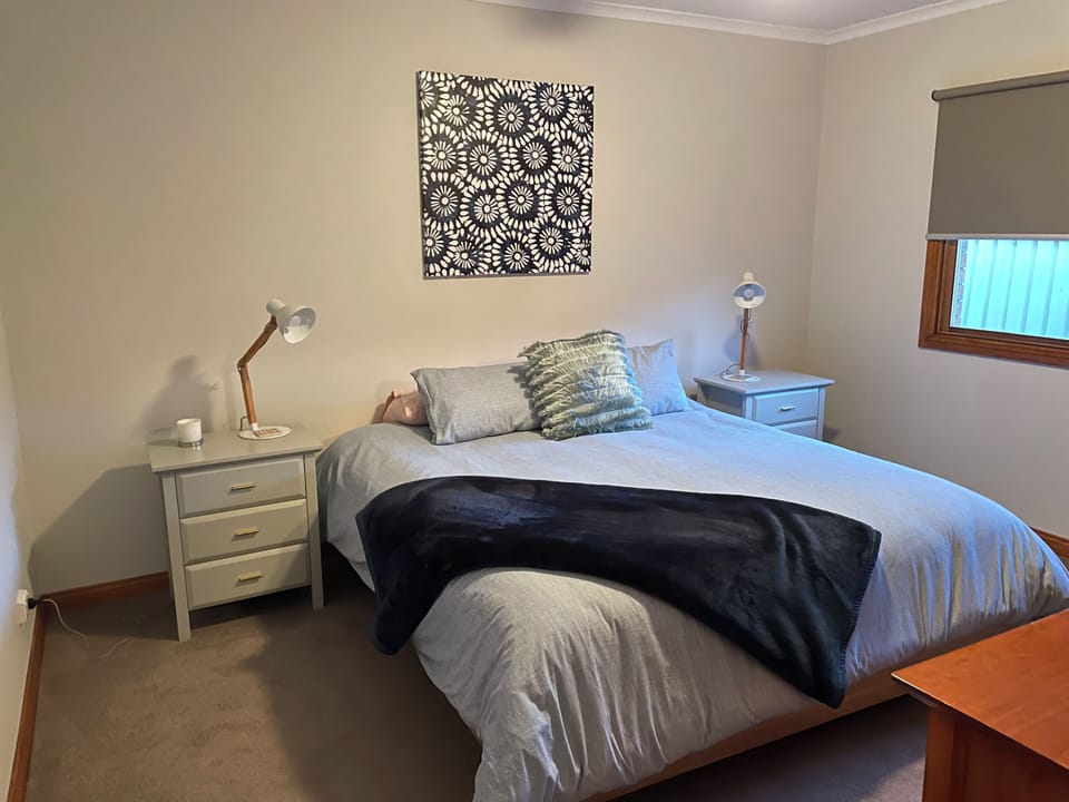 Second bedroom with king bed