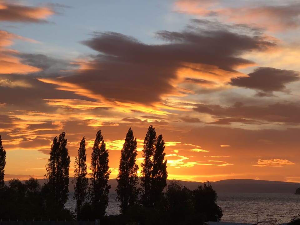 And stunning sunsets from the front deck while enjoying a