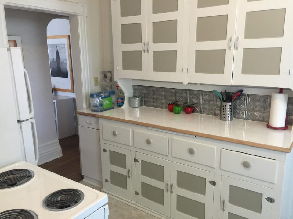Antique floor to ceiling cupboards