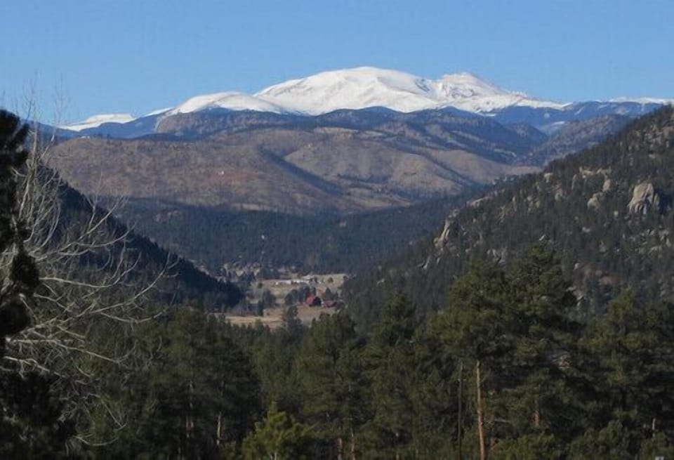 View of our valley and majestic Mount Rosalie.