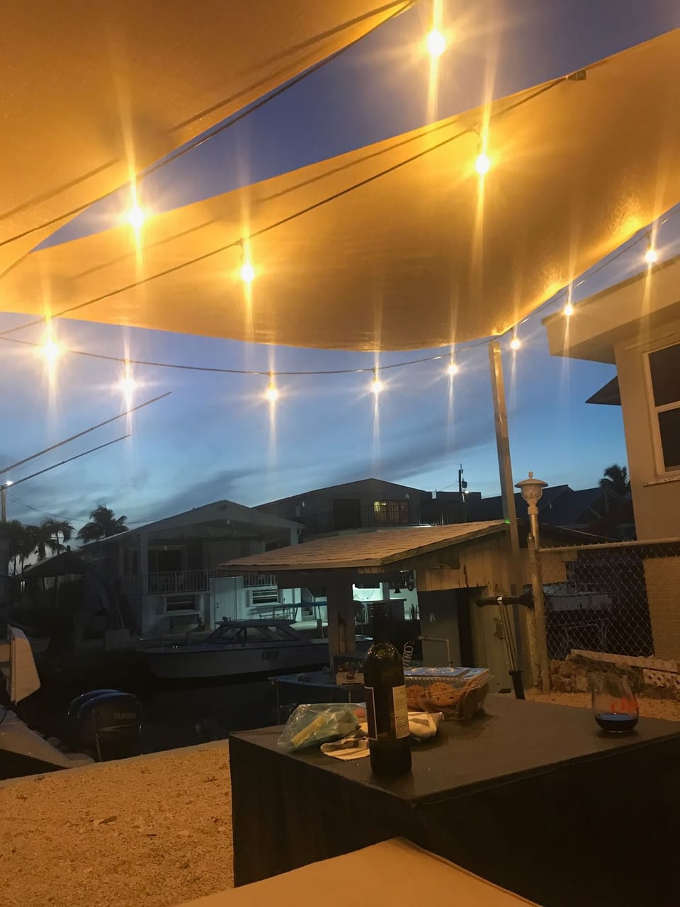 Relaxing by the dock