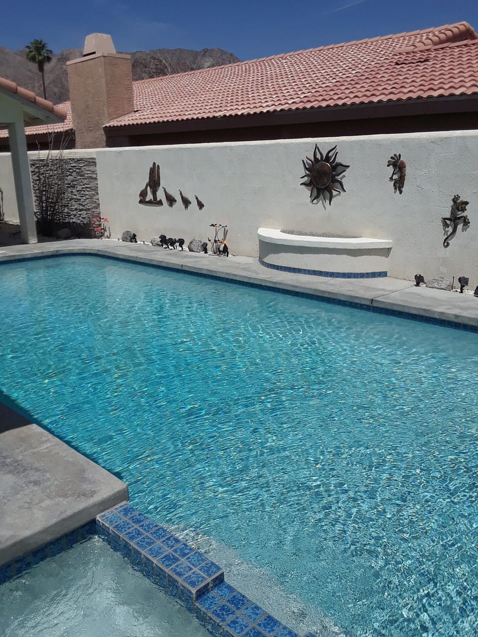 Another angle of pool