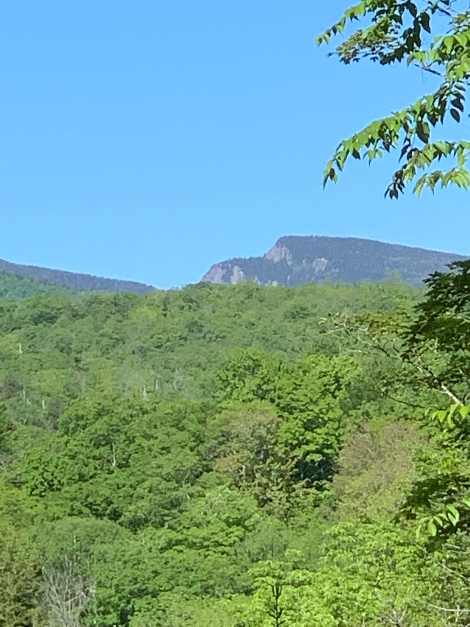 View of Giant Stairs from deck
