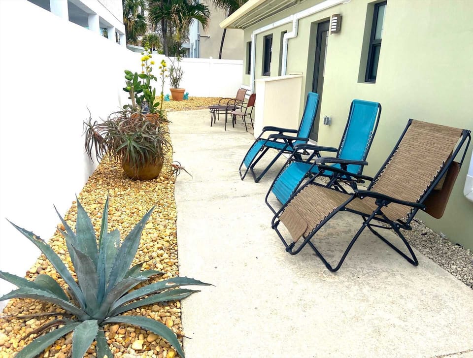 You can even enjoy some privacy out your back door.