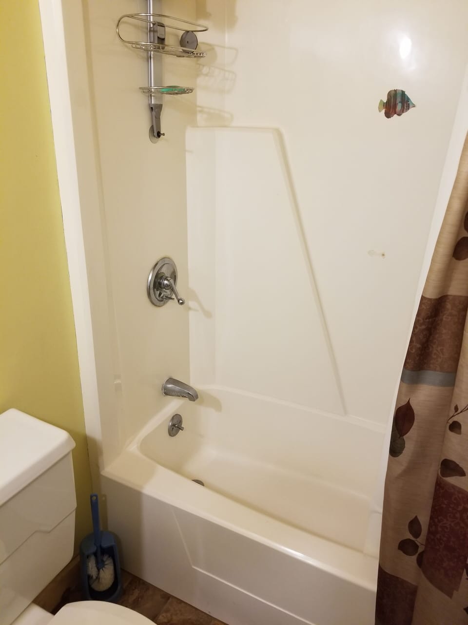 Step in shower/bathtub