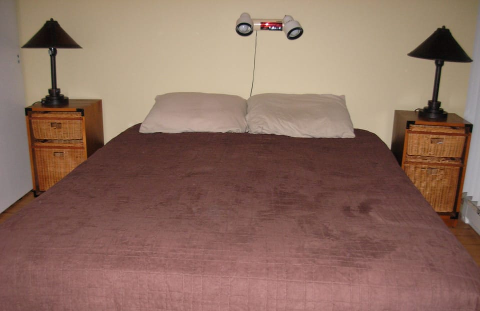 Master bedroom (queen bed).