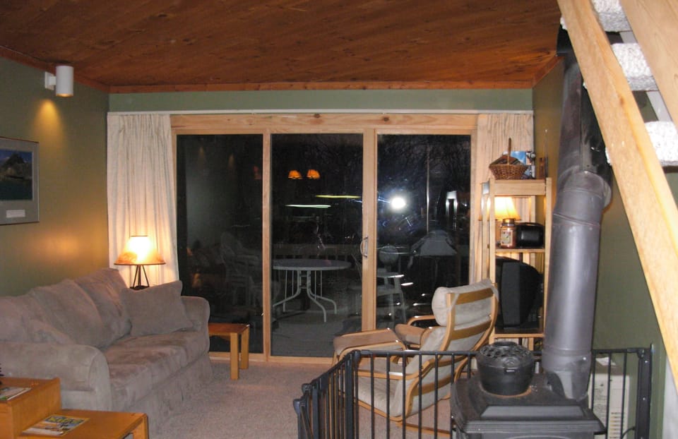 Living room area (3 seat couch and 2 comfy easy chairs)