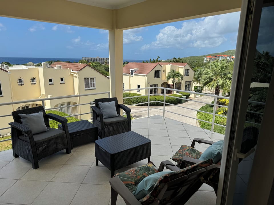 Terrace of Mirrored (Twin) Apartment