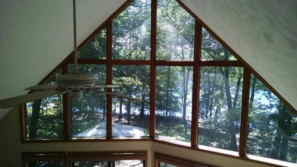 Lake view from loft