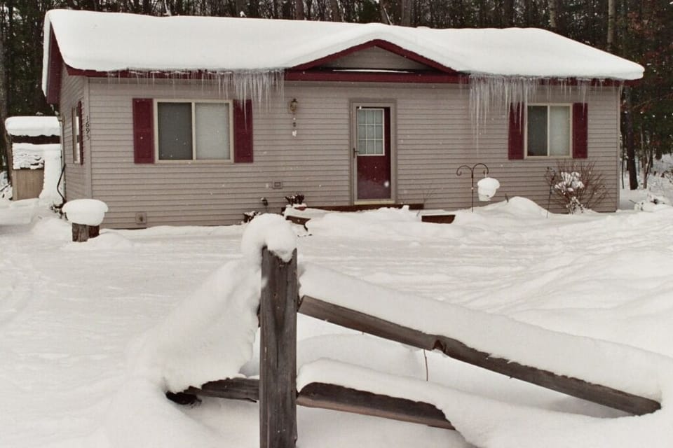 In winter, it's a wonderland, with nearby snowmobiling and skiing