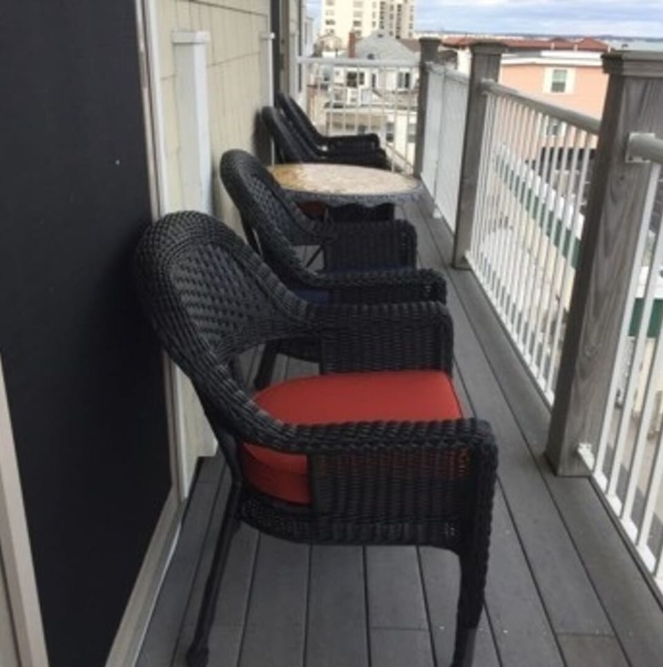 Ocean front deck