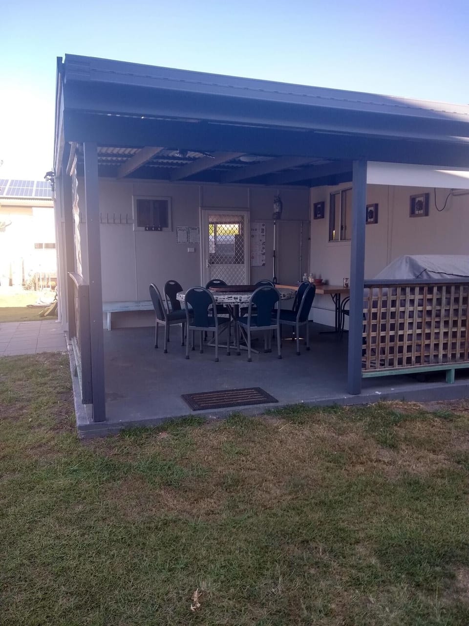 Back verandah with best aspect and breeze