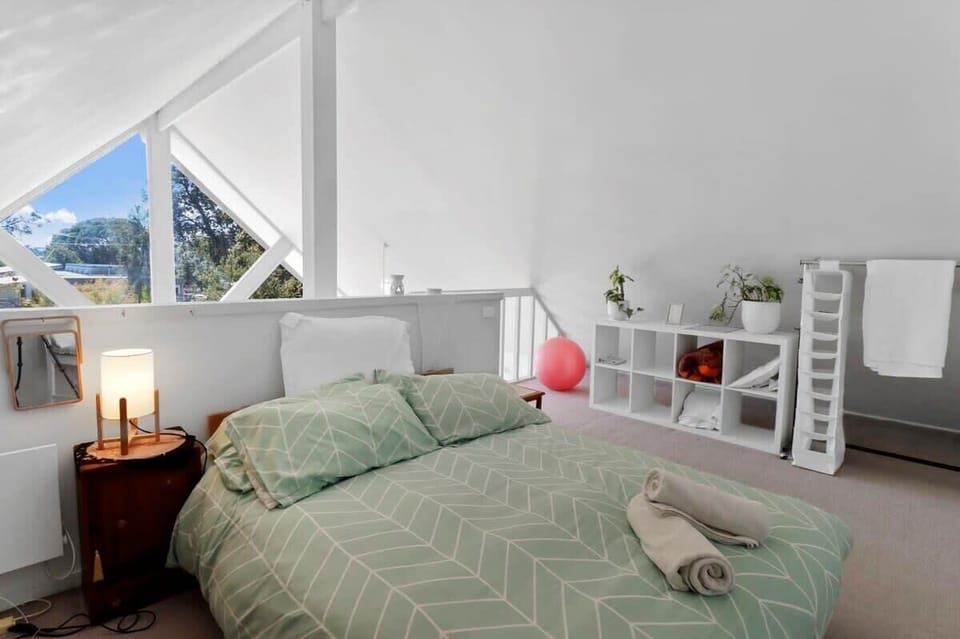 2nd bedroom located upstairs in loft