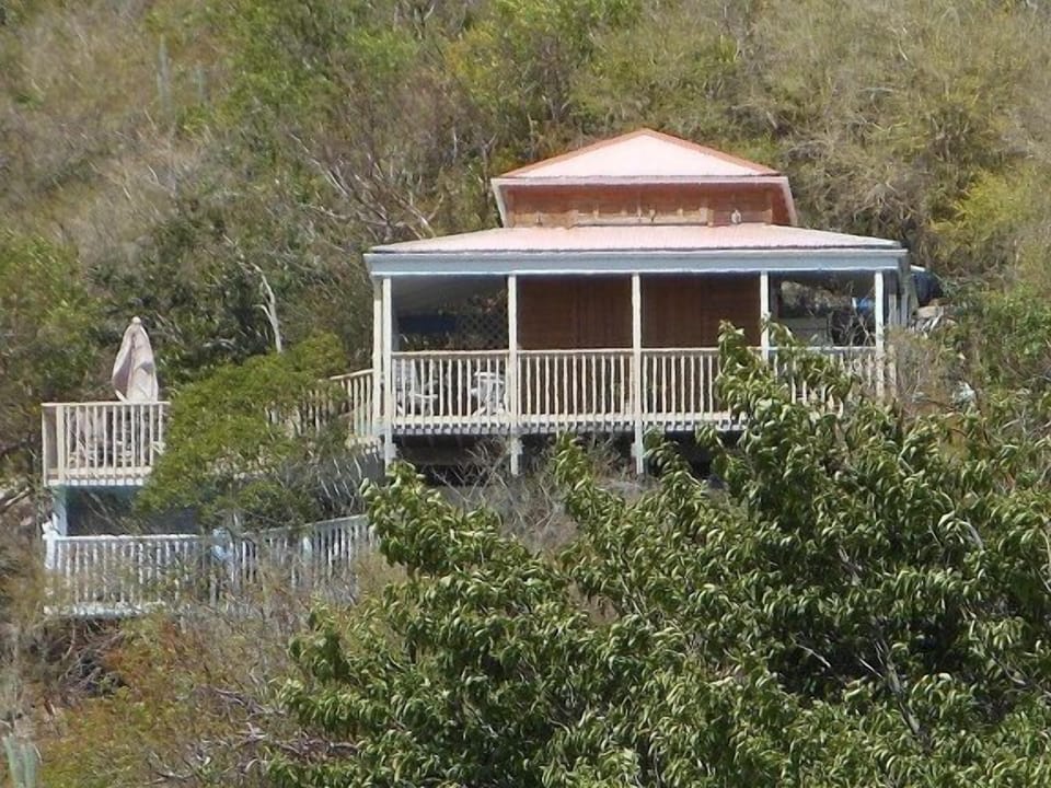 Built on two levels plus a loft, the retreat offers large decks and porches