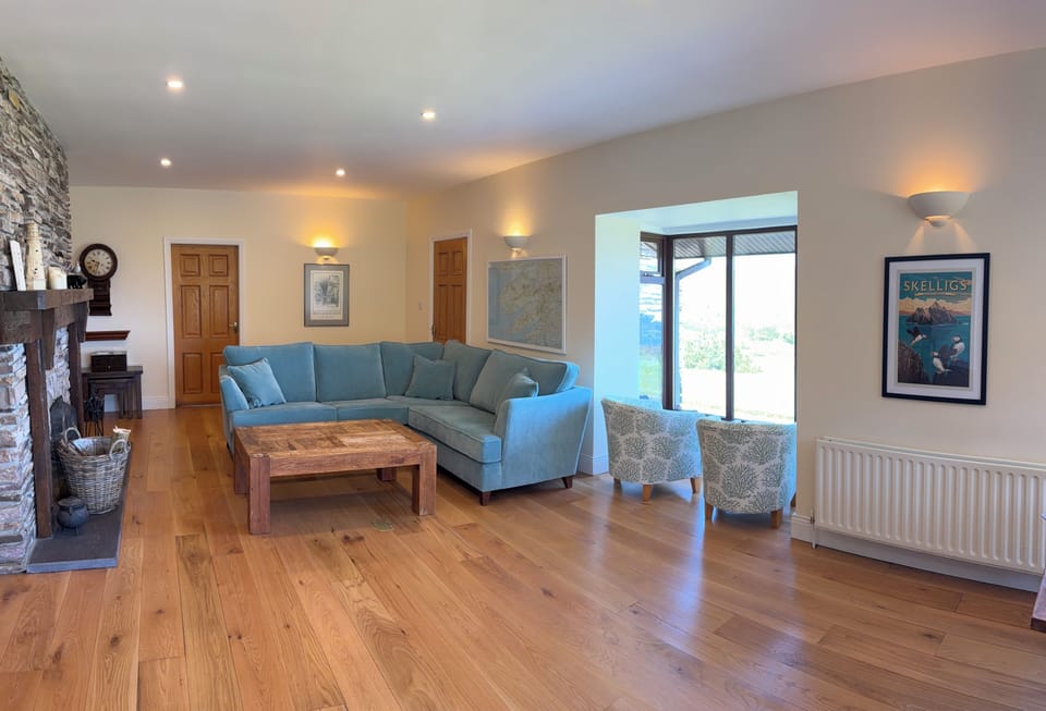 Open plan living area
