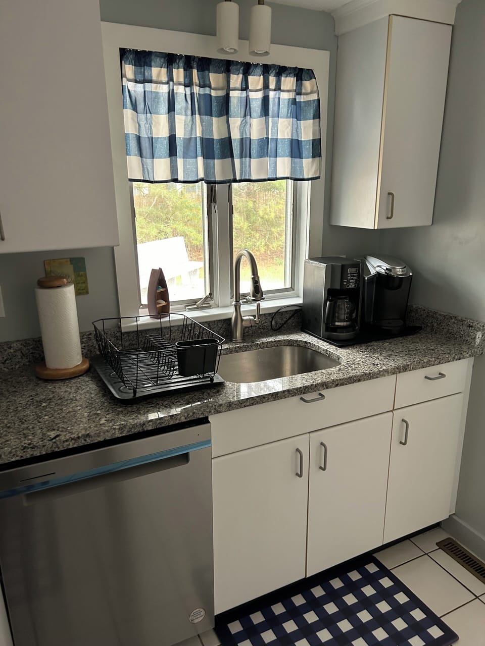 Kitchen sink and dishwasher 
