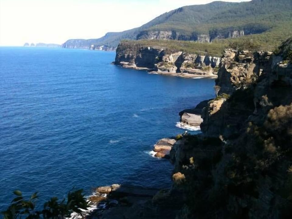 Coastline at Eaglehawk Neck a short drive away