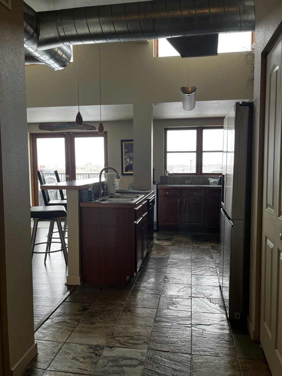 Entrance into Kitchen